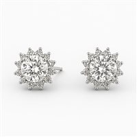Orecchini Idee Preziose dal 1987 Donna in Oro bianco Zircone IP.OK18B/59 - IP.OK18B/59